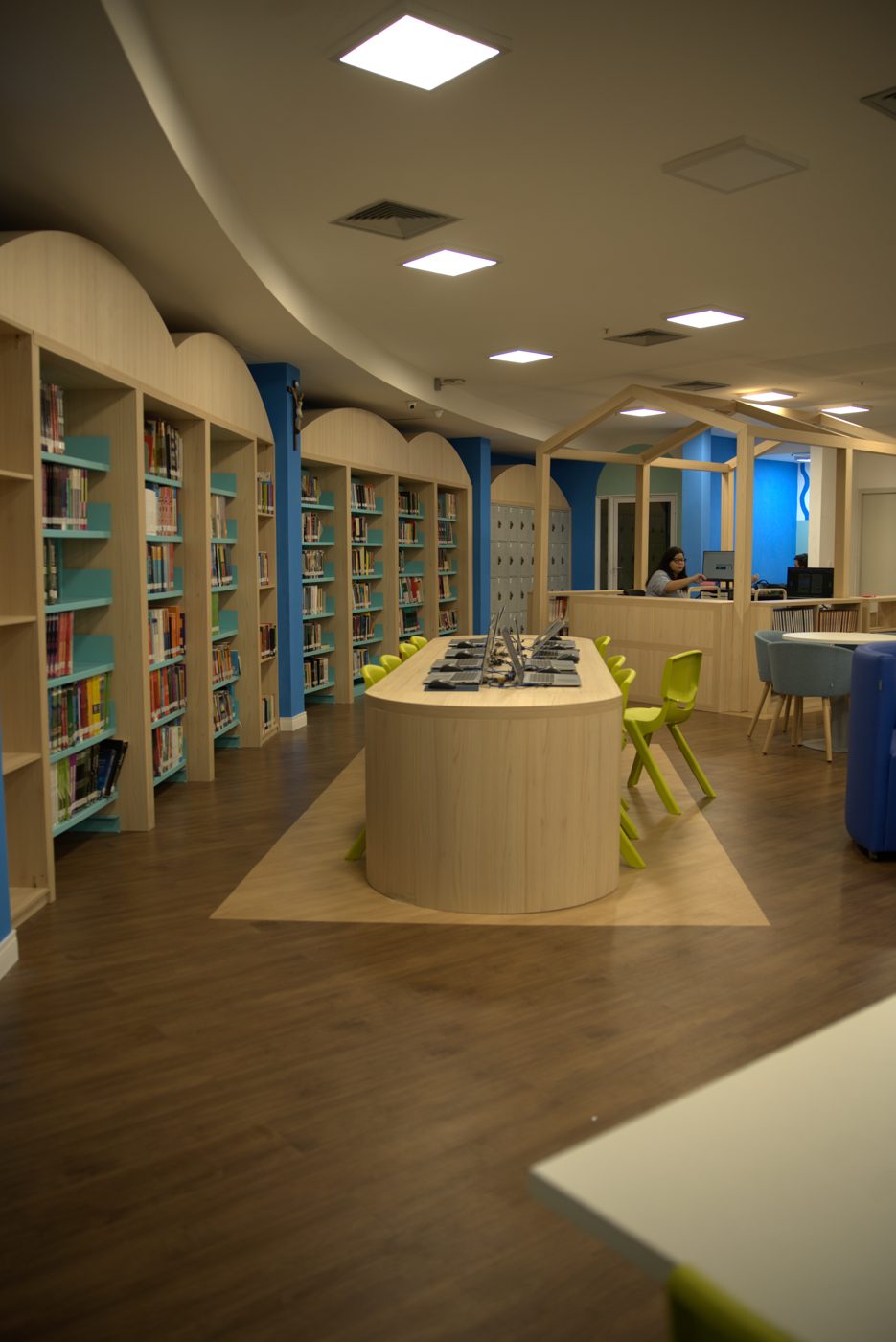 Salesiano Dom Bosco: espaço de leitura planejado