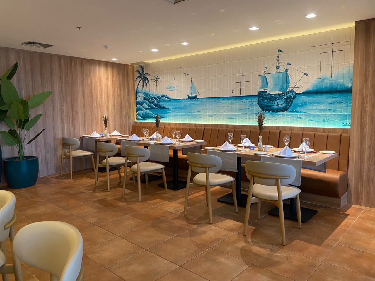 SERHS Marenostrum: recepção do restaurante